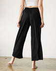 Fabina Bamboo Wide Pants Ankle Length