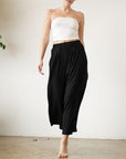 Fabina Bamboo Wide Pants Ankle Length