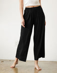 Fabina Bamboo Wide Pants Ankle Length