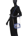 See Thru Net Pattern Crossbody Bag