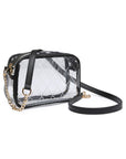 See Thru Net Pattern Crossbody Bag