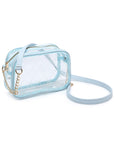 See Thru Net Pattern Crossbody Bag