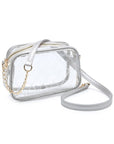 See Thru Net Pattern Crossbody Bag