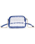 See Thru Net Pattern Crossbody Bag