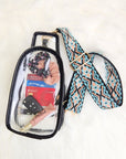 Clear Sling with Trendy Strap Stadium Bag