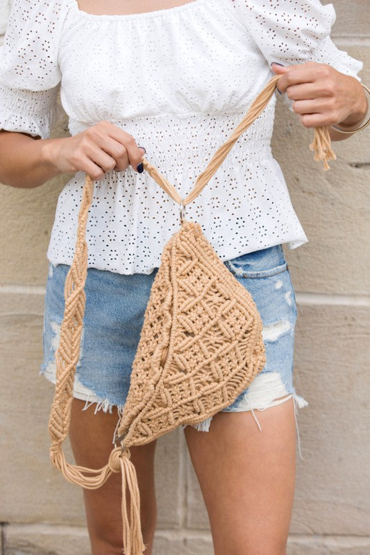 Macrame Sling Bag - Online Only