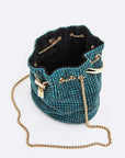 Oversize Rhinestone Iconic Bucket Bag