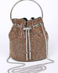 Oversize Rhinestone Iconic Bucket Bag