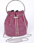 Oversize Rhinestone Iconic Bucket Bag