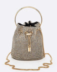 Oversize Rhinestone Iconic Bucket Bag