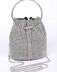 Oversize Rhinestone Iconic Bucket Bag