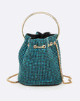 Oversize Rhinestone Iconic Bucket Bag