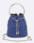 Oversize Rhinestone Iconic Bucket Bag