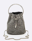 Oversize Rhinestone Iconic Bucket Bag