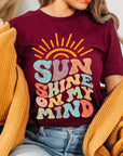 Sunshine on My Mind Unisex Tee