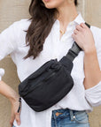 Adventurer Nylon Sling Belt Bag - My Pampered Life Seattle