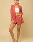 Gilli Front Pleated Shorts - Online Only