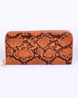 Python Printed Fashion Wallet