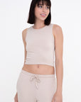 Mono B Lounge Terry Tank Top - Online Only