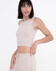 Mono B Lounge Terry Tank Top - Online Only