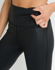 Mono B RED - OG Foil Highwaist Leggings