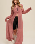 Listicle Long Button Down Shirt Maxi Dress - My Pampered Life Seattle