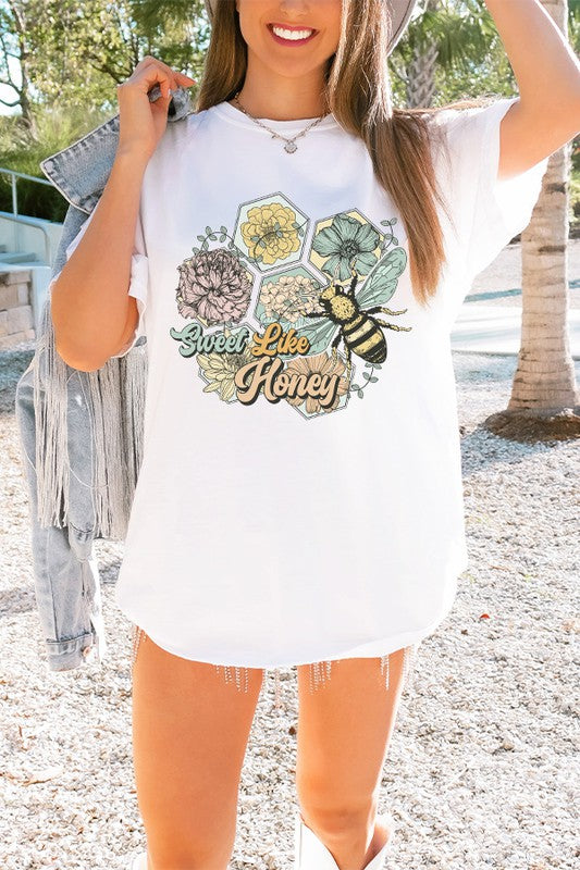 Sweet Like Honey Graphic Tee - Online Only