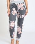 Floral Drawstring Jogger