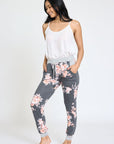 Floral Drawstring Jogger