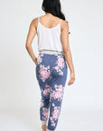 Plus Floral Drawstring Jogger