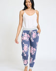 Plus Floral Drawstring Jogger