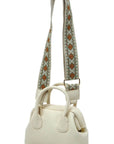 Spring Frame Doctors Satchel Crossbody Bag