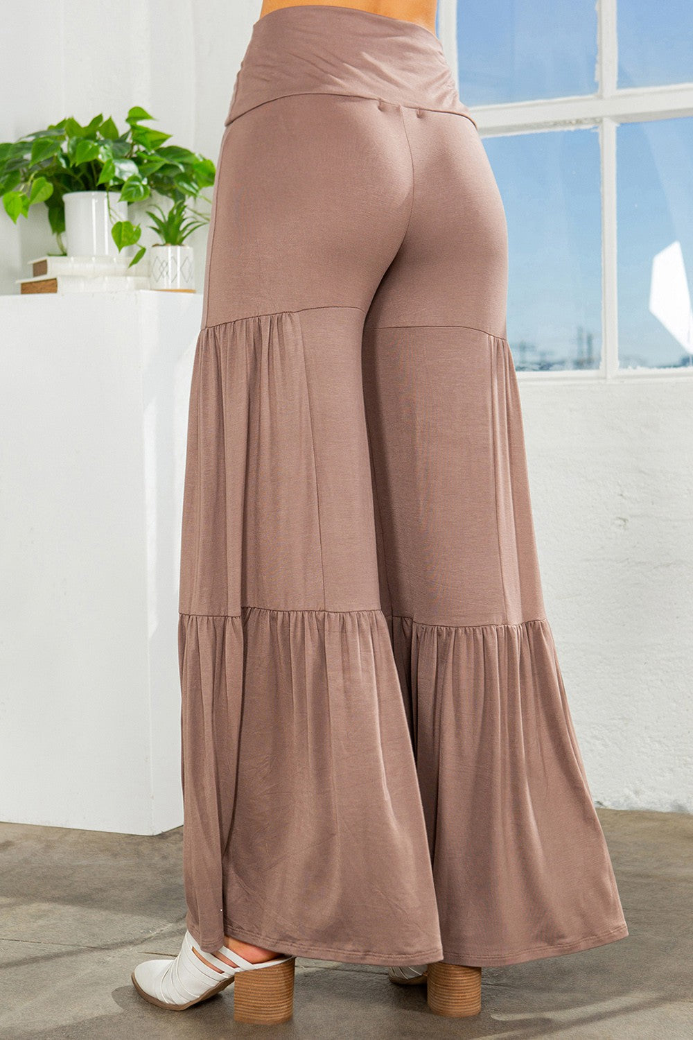 Adelaide Tiered Ruffle Wide Leg Pants