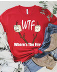 Where's The Fire Camping Graphic Tee - Online Only