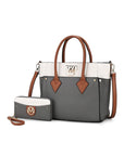 MKF Collection Brynlee Color-Block Tote Bag Mia K