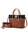 MKF Collection Brynlee Color-Block Tote Bag Mia K