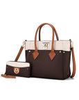 MKF Collection Brynlee Color-Block Tote Bag Mia K