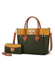 MKF Collection Brynlee Color-Block Tote Bag Mia K