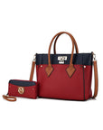 MKF Collection Brynlee Color-Block Tote Bag Mia K