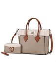 MKF Collection Brynlee Color-Block Tote Bag Mia K