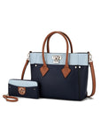 MKF Collection Brynlee Color-Block Tote Bag Mia K