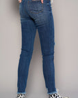 Insane Gene Mid-Rise Crop Slim Skinny