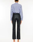 Kan Can USA High Rise Skinny Straight in Black Wash