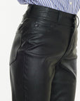 Kan Can USA High Rise Skinny Straight in Black Wash