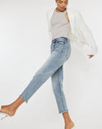 Kan Can USA High Rise Straight Fit Jeans