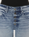 Kan Can USA High Rise Straight Fit Jeans