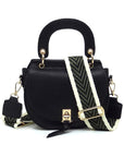 Fashion Flap Saddle Satchel Crossbody Bag