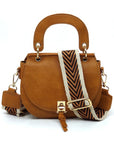 Fashion Flap Saddle Satchel Crossbody Bag