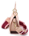 Fashion Flap Saddle Satchel Crossbody Bag