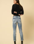 Denim Lab USA High Rise Girlfriend Jeans